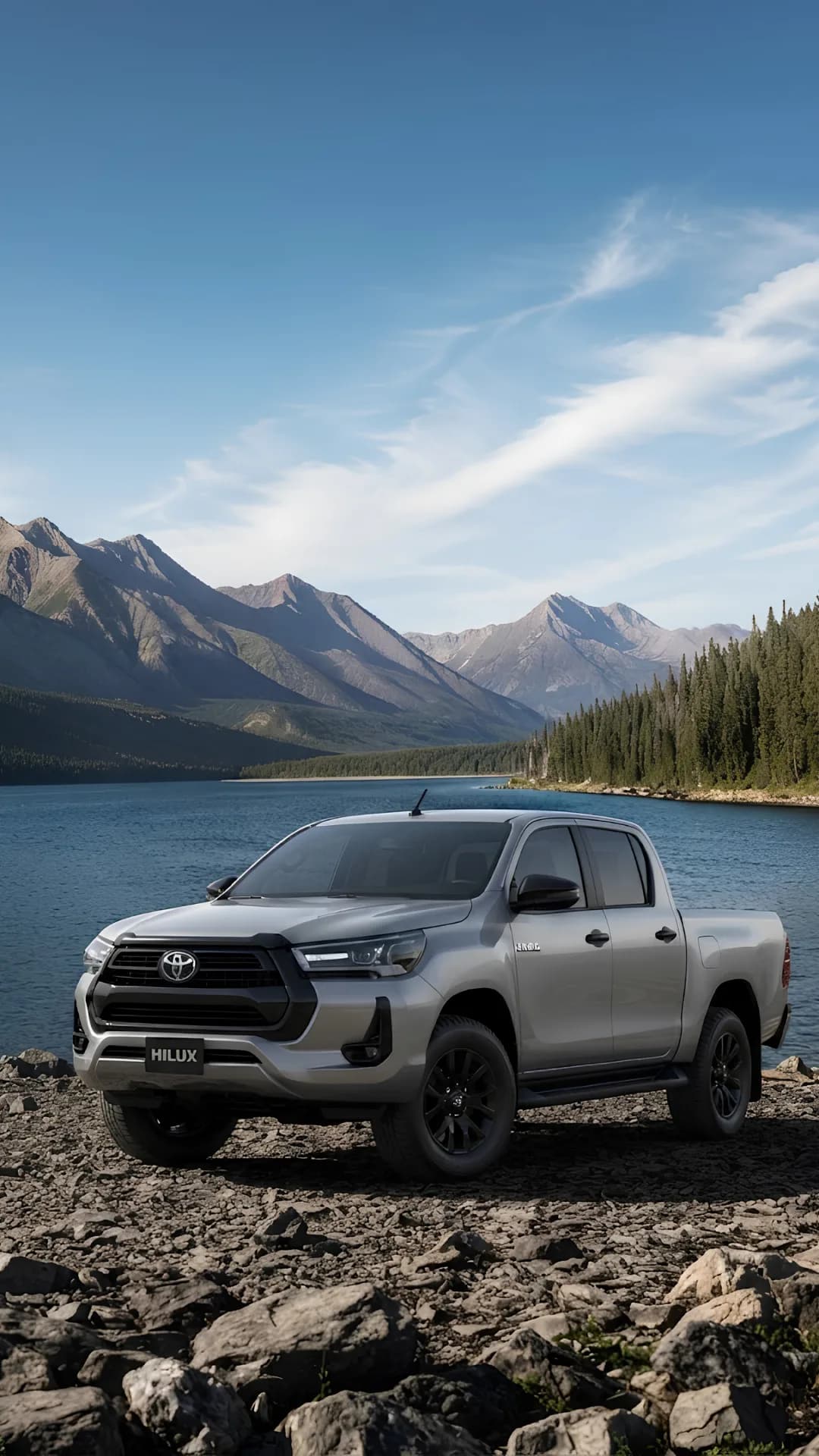 Pickup equipped with Jungle King Step Assist