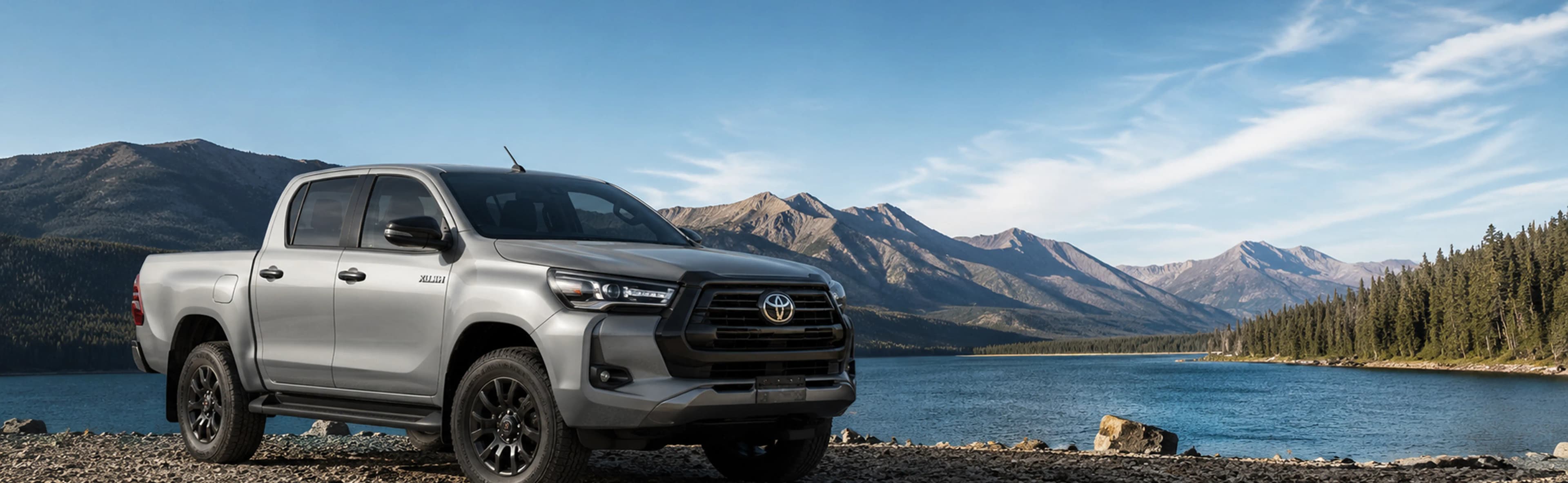 Pickup equipped with Jungle King Step Assist